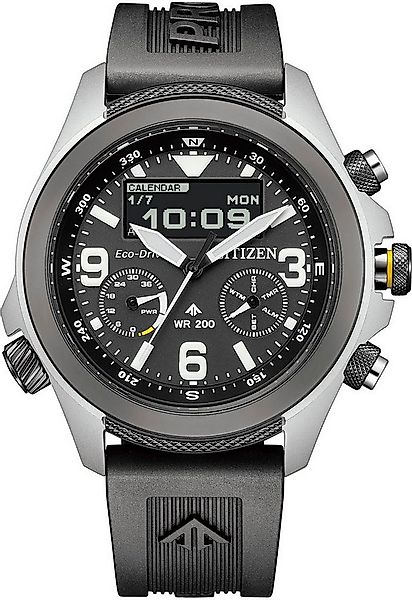 Citizen Solaruhr JV1007-07E, Armbanduhr, Herrenuhr, analog, digital, Tag günstig online kaufen