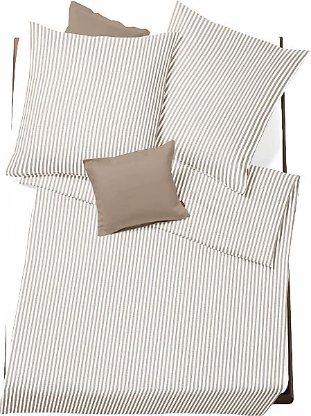 fleuresse Bettwäsche "Rio" 2 Stk. tlg. Feine buntgewebte Seersucker-Bettwäs günstig online kaufen