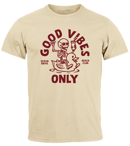 Neverless Print-Shirt Herren T-Shirt Printshirt Spruch günstig online kaufen