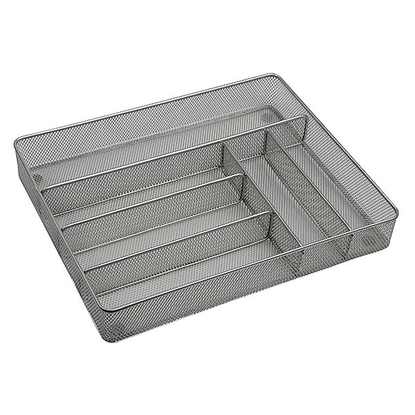 KESPER® Besteckeinsatz »Besteckkasten mit 6 Fächern aus Metall«, (1 St.), O günstig online kaufen