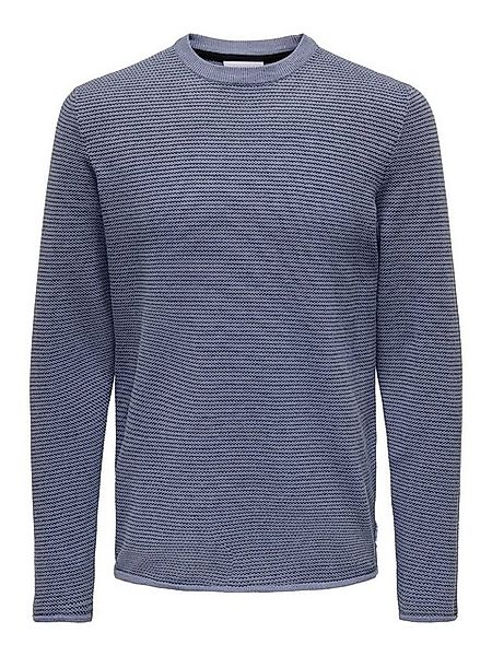 ONLY & SONS Strickpullover Pullover Rundhals Langarm Sweater ONSNIGUEL REG günstig online kaufen