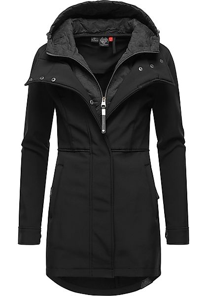 Ragwear Softshellmantel Ybela sportliche, gefütterte Outdoorjacke günstig online kaufen
