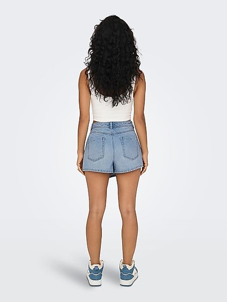 ONLY Jeansshorts ONLLESLY (1-tlg) Wickel-Design günstig online kaufen