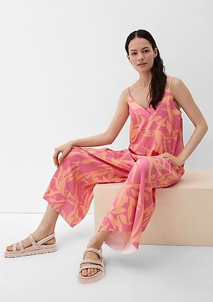 s.Oliver 7/8-Hose Culotte mit Plisseéfalten Raffung günstig online kaufen