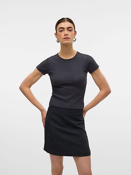 Vero Moda Rundhalsshirt VMCHLOE SS SHORT günstig online kaufen