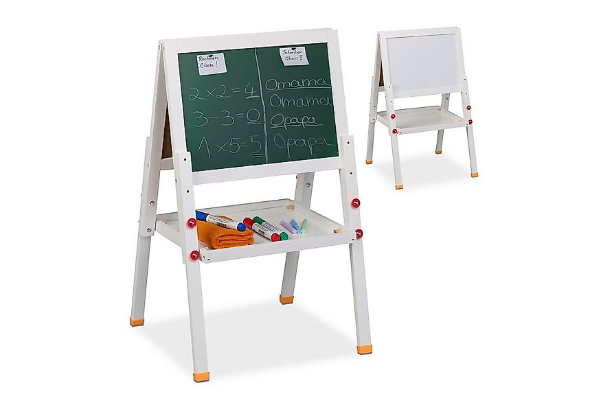 relaxdays Standtafel Kinderstandtafel mit Whiteboard, (1-tlg) günstig online kaufen
