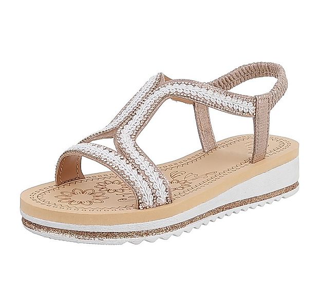 Ital-Design Bequeme Damen-Sandalen mit elegantem Design für den Sommer Riem günstig online kaufen