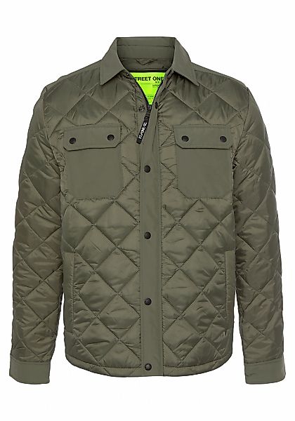 STREET ONE MEN Steppjacke, ohne Kapuze, leichte Outdoorjacke günstig online kaufen