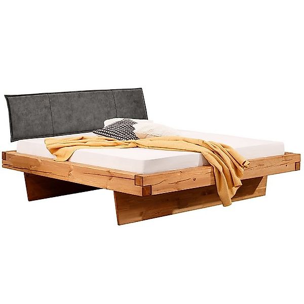 Lomadox Bett BRANTFORD-69, Liegefläche 200x200, Polsterkopfteil, Kiefer mas günstig online kaufen