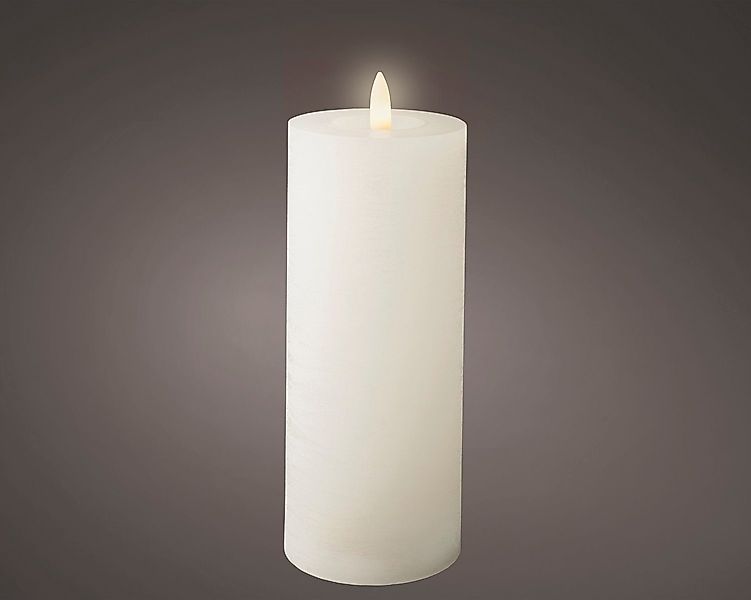 Lumineo LED-Christbaumkerzen Lumineo LED Wachskerze Weiß günstig online kaufen