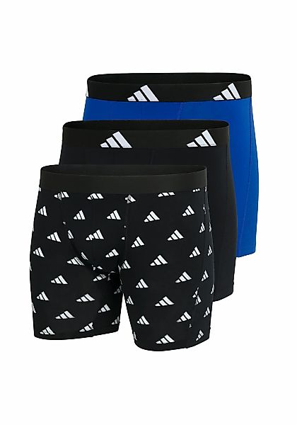 adidas Sportswear Boxer Active Flex Cotton (3er Pack) elastisch, Logo-Bund, günstig online kaufen