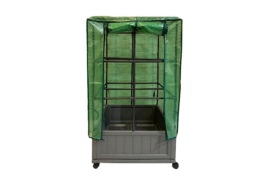 HTI-Living Gewächshaus Pflanzkübel mit Rankgitter und Folienabdeckung, Stüc günstig online kaufen