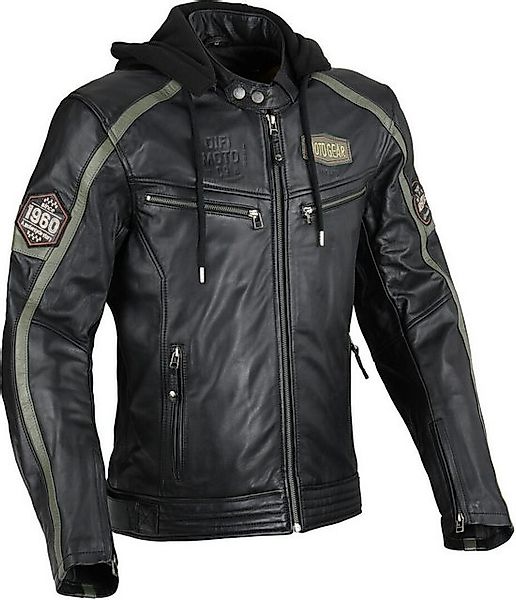 DIFI Motorradjacke Detroit 2 Motorrad Lederjacke (mit Protektoren) protekto günstig online kaufen