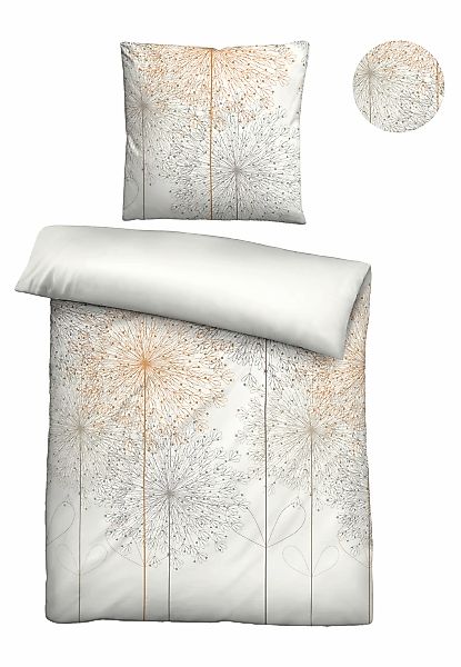 Biberna Bettwäsche "0614510" 2 Stk. tlg. feiner Glanz + weicher Griff, pfle günstig online kaufen