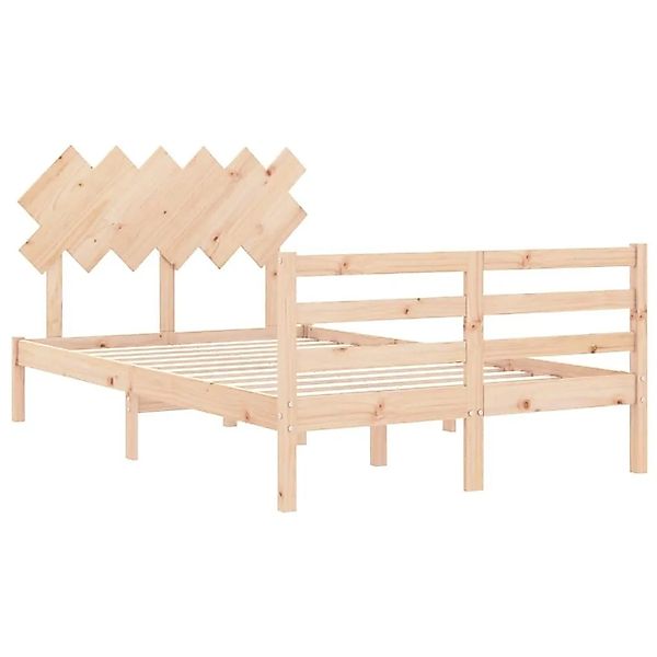 vidaXL Massivholzbett mit Kopfteil 3195256 günstig online kaufen