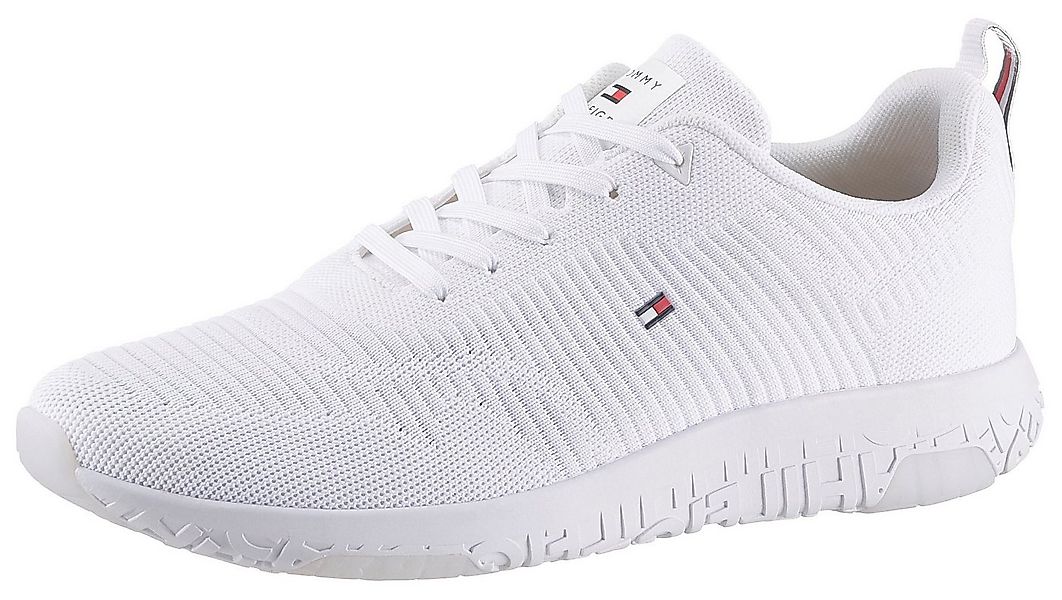 Tommy Hilfiger CORPORATE KNIT RIB RUNNER Sneaker, Freizeitschuh, Halbschuh, günstig online kaufen