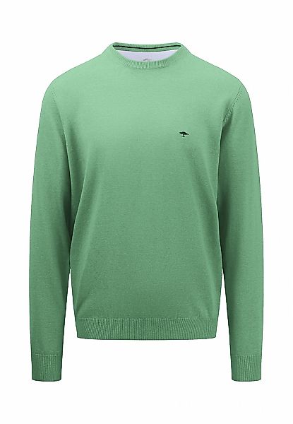 FYNCH-HATTON Strickpullover mit Stickerei auf der Brust günstig online kaufen