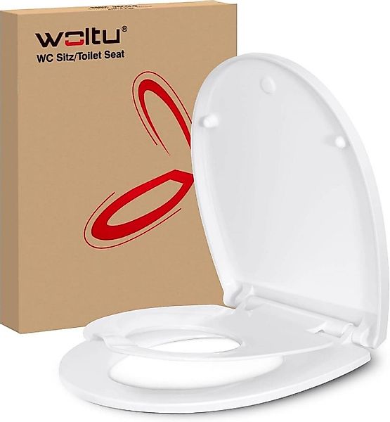 Woltu WC-Sitz (1-St), Toilettensitz, magnetisch, Toilettendeckel günstig online kaufen