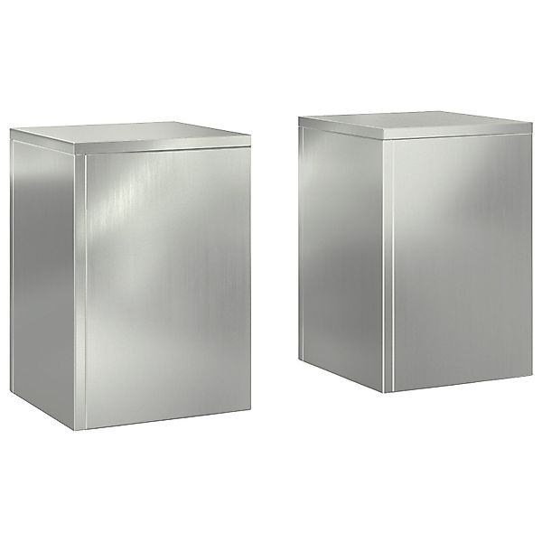 vidaXL Blumenständer Outdoor-Pflanzensäulen 2 Stk. 24x24x35 günstig online kaufen