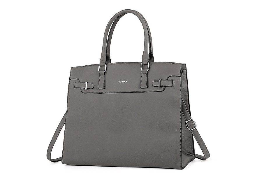 TAN.TOMI Aktentasche Handtasche Damen Shopper Damen Große Schwarz Gross Lap günstig online kaufen