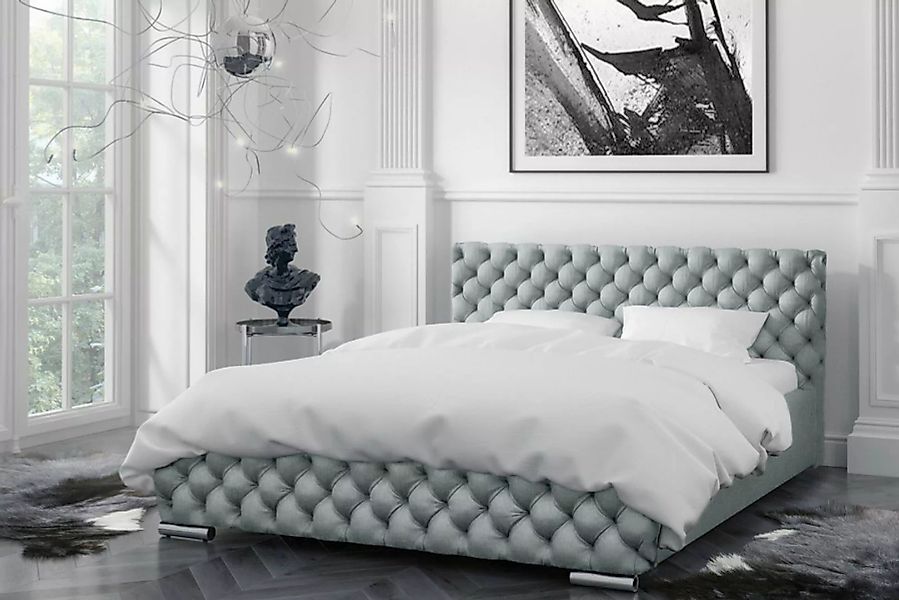 Stylefy Polsterbett Alameda (Schlafzimmerbett, Bett), 120/140/160/180/200x2 günstig online kaufen
