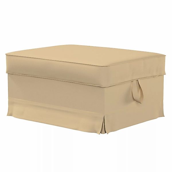 Bezug für Ektorp Bromma Hocker, caffe latte, Husse, Ektorp Bromma, Cotton P günstig online kaufen