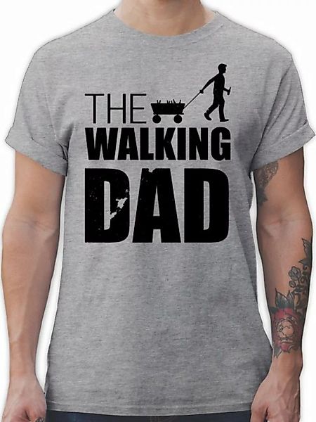 Shirtracer T-Shirt The Walking Dad - Bollerwagen Bier Vatertag Geschenk für günstig online kaufen