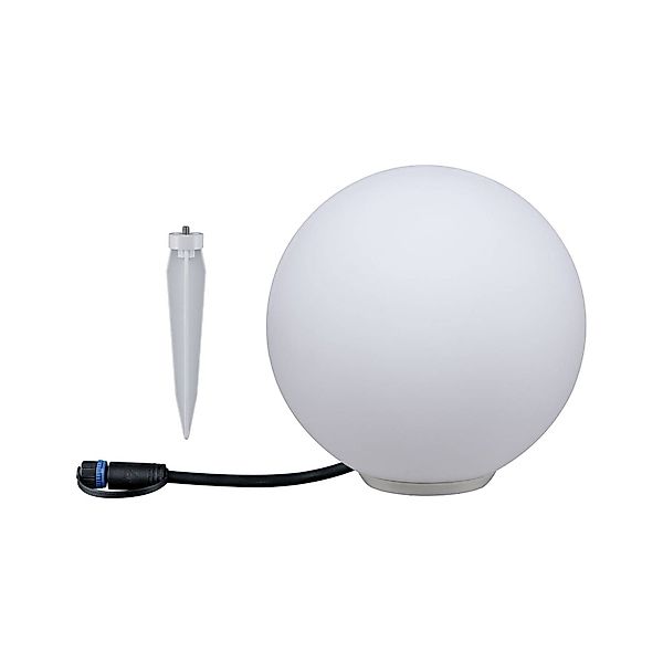 Paulmann Plug & Shine LED-Leuchte Globe Ø 20 cm IP67 Warmweiß günstig online kaufen
