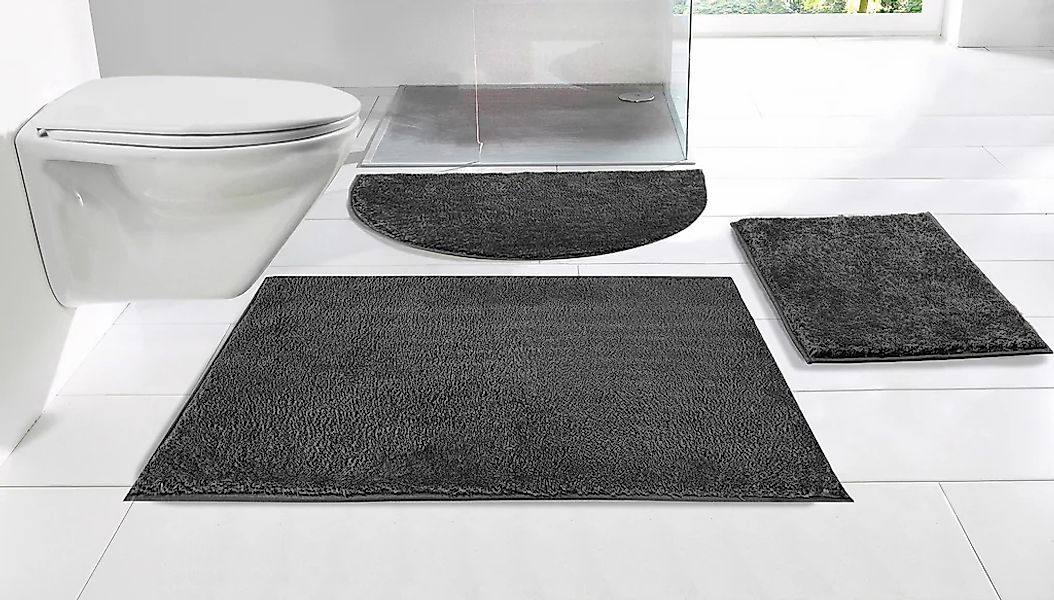 my home Badematte "Juna, Badteppich" Höhe 15 mm rutschhemmend beschichtet f günstig online kaufen