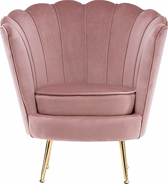 Kayoom Sessel "Sofa Barbara 125, hochwertiger Velvet-Stoff mit samtweicher günstig online kaufen