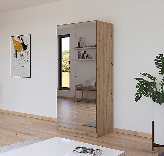 rauch Drehtürenschrank "Reflect" mit Spiegelfront, inkl. praktischer Innene günstig online kaufen