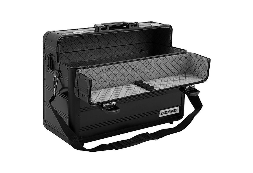 anndora Business-Koffer TSA Schlösser Aluminium Oberfläche, 0 Rollen, mit g günstig online kaufen
