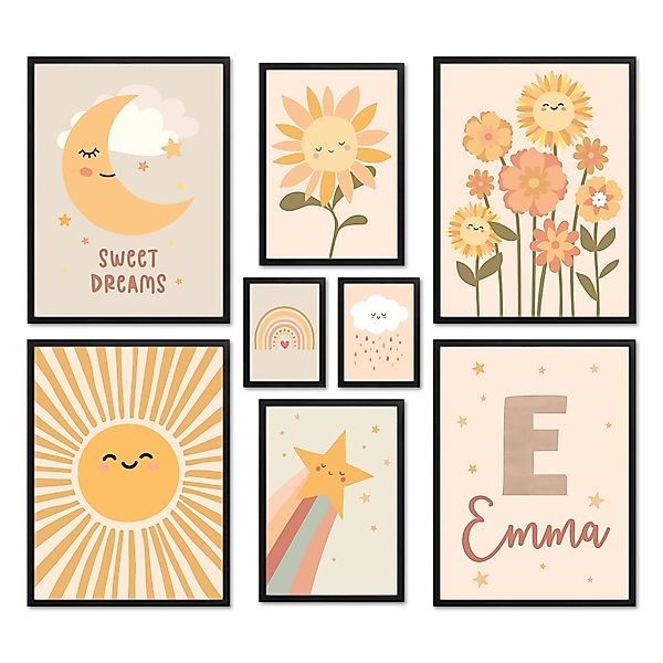 ARTFAVES Bilder-Collage Poster Set - Happy günstig online kaufen