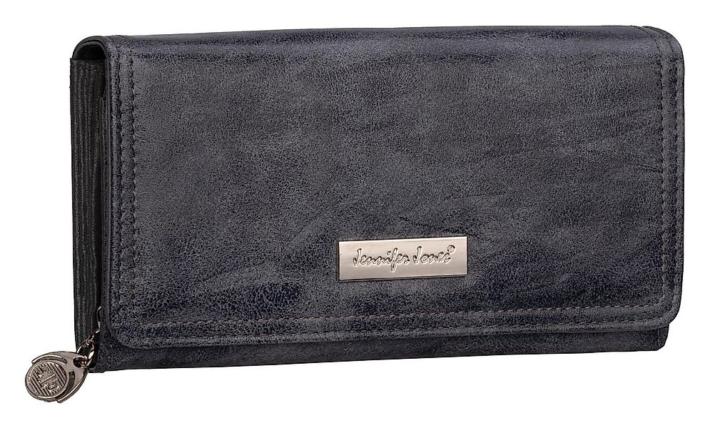 Jennifer Jones Geldbörse JENNIFER JONES Damen Geldbörse Portemonnaie Schwar günstig online kaufen