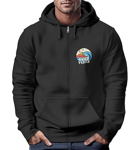Neverless Sweatjacke Herren Zip Hoodie Sweatjacke günstig online kaufen