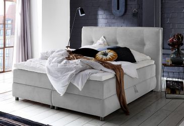 ATLANTIC home collection Boxspringbett "Tilo" mit Tonnentaschen-Federkernma günstig online kaufen
