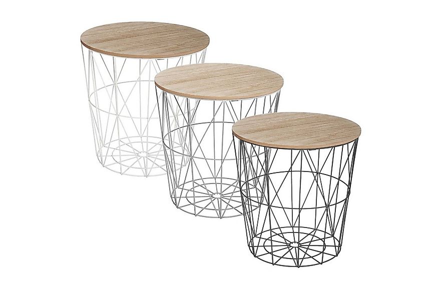 Atmosphera Créateur d'intérieur Beistelltisch (Korbtisch), 2in1 mit Aufbewa günstig online kaufen