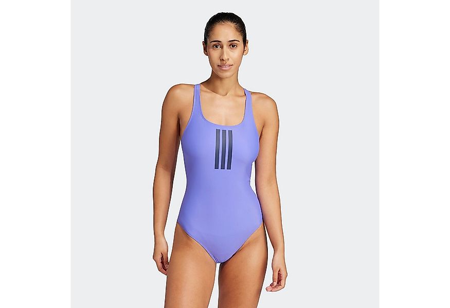 adidas Performance Badeanzug 3-STREIFEN V-BACK sportlicher Schnitt, stretch günstig online kaufen