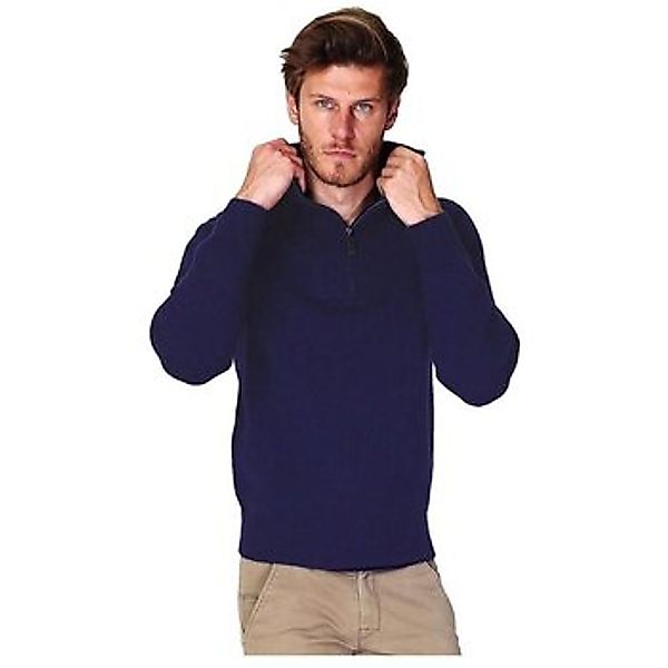 William De Faye  Pullover WFM97_BLEU_NUIT günstig online kaufen