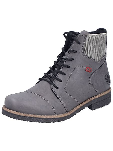 Rieker Schnürstiefelette "Rieker Stiefelette Lederimitat" günstig online kaufen