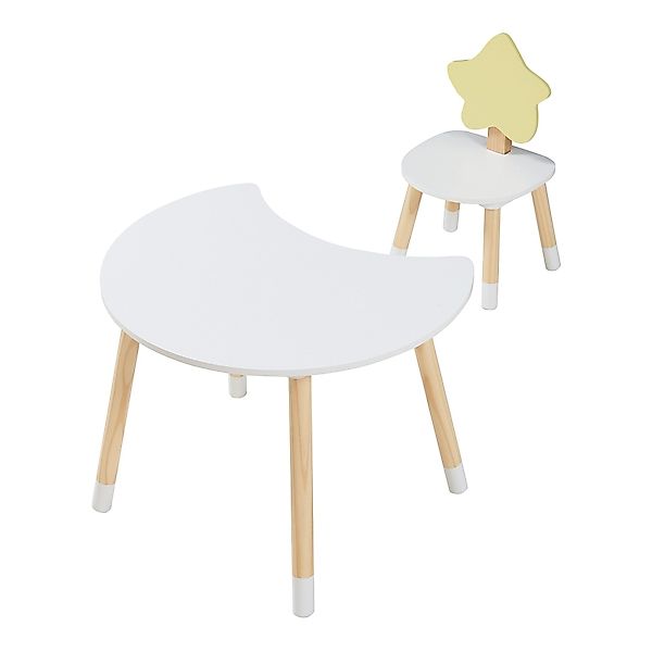 en.casa Kinderschreibtisch (Set, 2-St), mit Stuhl günstig online kaufen