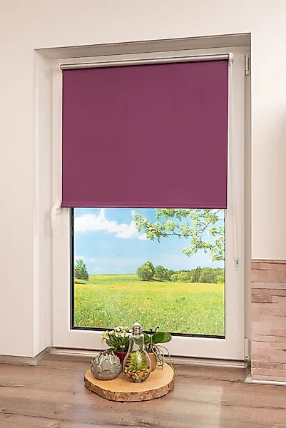 Seitenzugrollo Thermo Klemmfix-Rollo, K-HOME, verdunkelnd, ohne Bohren, Kle günstig online kaufen