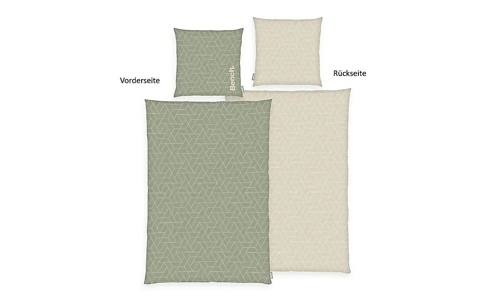 Bettwäsche-Set Bench   ¦ mehrfarbig ¦ Maße (cm): B: 135 H: 1 Bettwaren > Be günstig online kaufen