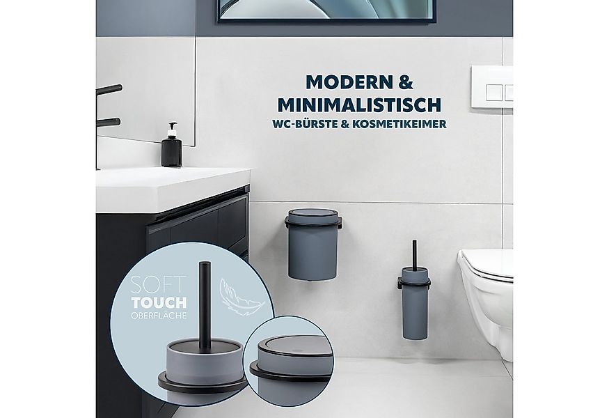 bremermann Badaccessoire-Set 2tlg. Bad-Set SAVONA Softtouch inkl. Wandhalte günstig online kaufen