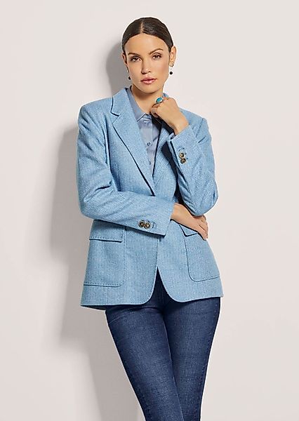 MADELEINE Kurzblazer Langer Blazer mit hohem günstig online kaufen