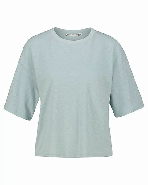 Drykorn T-Shirt Damen T-Shirt mit Leinen LILANI (1-tlg) günstig online kaufen