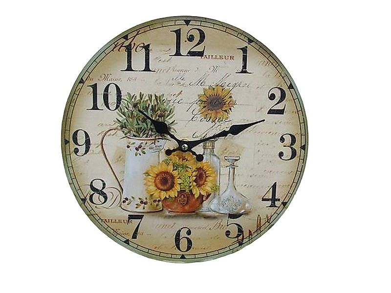 Ambiente Haus Wanduhr Wunderschöne, Wanduhr mit günstig online kaufen