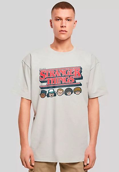 F4NT4STIC T-Shirt Stranger Things Caricature Logo Premium Qualität günstig online kaufen