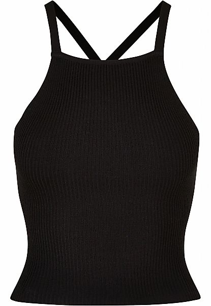 URBAN CLASSICS Muskelshirt "Urban Classics Damen Ladies Rib Knit Crossed Ba günstig online kaufen