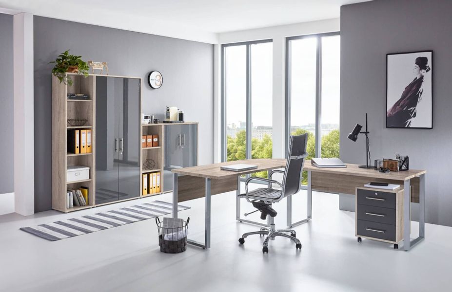 moebel-dich-auf Büromöbel-Set OFFICE EDITION, (abschließbar, 6-tlg., günstig online kaufen